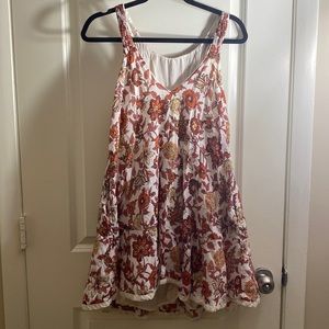 Floral mini dress